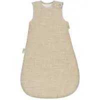 Alvi Ganzjahresschlafsack Baby-Maxime Slub Muslin 2.0 TOG, beige, 50
