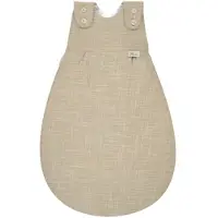 Alvi BABY-MÄXCHEN Ganzjahresschlafsack Slub Musselin 2.5 TOG, beige, 74