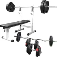 Gorilla Sports 101206-00022-0048, Schwarz, Weiß