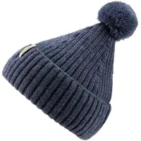 Sterntaler Strickmütze Melange in mittelblau | Gr.: 51 cm