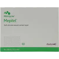 Molnlycke Health Care Mepitel Silikon Netzverband 8x10 cm steril 5 St