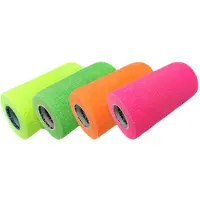 LisaCare selbsthaftende Pflasterrolle 10cmx4,5m - Neonfarben 4 St Bandage(s)
