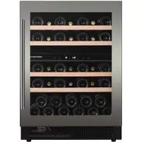 Dunavox Unterbau Weinkühler Flow-39 DAUF-39.121DSS, Höhe 820mm, 39 Flaschen, Edelstahl