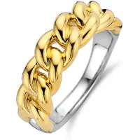 Ti sento 12209SY Kettenring für Damen Goldfarben