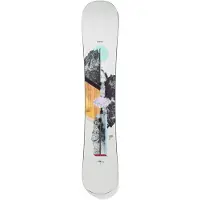Burton - All Mountain Snowboard - Hideaway 2026 für Damen aus Wolle - Größe 148 cm - Weiß