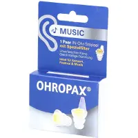 Ohropax Music Filterstöpsel In-Ohr 2 St Ohrstöpsel