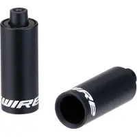Jagwire Endkappen hooded für Bremszugaußenhülle Ø 5 mm Schwarz - maximaler Sc....