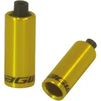 Jagwire Endkappen mit Kapuze – 5 mm Bremse – Legierung (30 Stück) – Gold