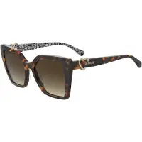 Love Moschino MOL067/S 086/HA Gläser SONNENBRILLEN Braun Sfumato