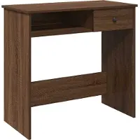 vidaXL Schreibtisch Braun Eichen-Optik 80x40x75 cm Holzwerkstoff