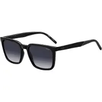 HUGO BOSS Hugo HG 1327/S Herren-Sonnenbrille Vollrand Eckig Kunststoff-Gestell, schwarz