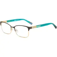 Missoni MIS 0213 Damen-Brille inkl. Gläser Vollrand Eckig Acetat-Gestell 53/16/140, braun