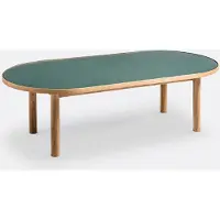 La redoute interieurs Couchtisch Evergreen, Eiche Und Glas