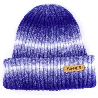 Sinner Mütze Minca Beanie (Sustainable) Unisex Melange Blue/White