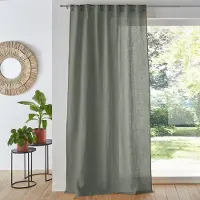 La redoute interieurs Vorhang Aus Gewaschenem Leinen Mit Versteckten Schlaufen, Onega 180 x 135 cm
