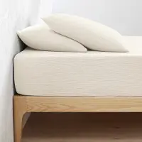 La redoute interieurs Fixleintuch Kumla Aus Baumwoll-musselin, Uni, Umschlag 30 Cm