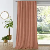 La redoute interieurs Vorhang Velvet, Verdeckte Schlaufen, Samt 180 x 135 cm