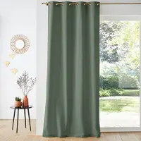 La redoute interieurs Vorhang Velvet Mit Ösen, Samt 180 x 135 cm