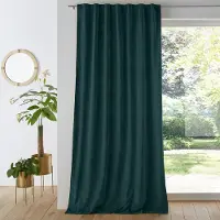 La redoute interieurs Vorhang Velvet, Verdeckte Schlaufen, Samt 180 x 135 cm