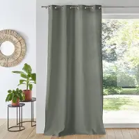 La redoute interieurs Vorhang Onega Mit Ösen, Vorgewaschenes Leinen 180 x 135 cm