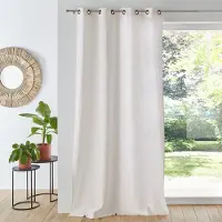 La redoute interieurs Vorhang Onega Mit Ösen, Vorgewaschenes Leinen 180 x 135 cm
