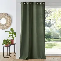 La redoute interieurs Vorhang Onega Mit Ösen, Vorgewaschenes Leinen 180 x 135 cm