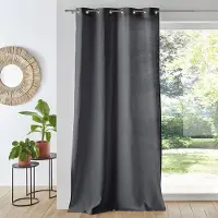 La redoute interieurs Vorhang Onega Mit Ösen, Vorgewaschenes Leinen 260 x 135 cm