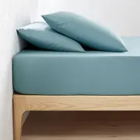 La redoute interieurs Fixleintuch Scenario, Uni, Perkal Aus Bio-baumwolle