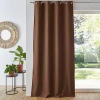 La redoute interieurs Blickdichter Vorhang Onega, Aufhängung Mit Ösen, Gewaschenes Leinen 180 x 135 cm