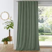 La redoute interieurs Thermovorhang Velvet Aus Samt, Verdeckte Schlaufen 270 x 250 cm