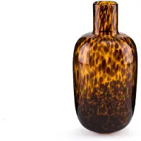 La redoute interieurs Vase Fauvita, Bernsteinfarbenes Glas, H. 30 Cm