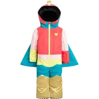 WeeDo Schneeoverall "LOVE POWDO" Verstärkte und gepolsterte Knie, Ellbogen, Handflächen und Gesäß