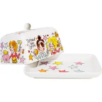 Blond Amsterdam Butterdose Butter macht alles besser in Bunt - 16 x 11 x 10cm | Gr.: onesize