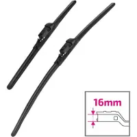 Heyner Scheibenwischer-Set 600 mm & 500 mm Set Fahrer- & Beifahrerseite