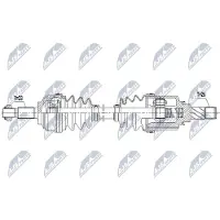 NTY NPW-RE-191 Antriebswelle Vorne Links für RENAULT Zoe (BFM)
