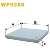 WIX FILTERS Filter, Innenraumluft WP9368