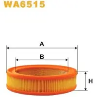WIX FILTERS Luftfilter WA6515