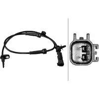 Hella Sensor Raddrehzahl 2-polig Hallsensor 740 mm Kabel für TESLA MODEL