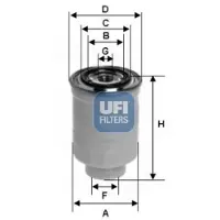 Ufi Kraftstofffilter 24.398.00