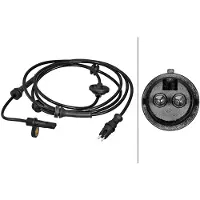 Hella ABS Sensor Raddrehzahl für FIAT Doblo Kombi (119, 223) 6PU 358 217-301