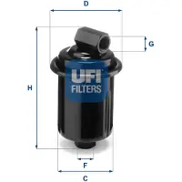 Ufi Kraftstofffilter 31.749.00