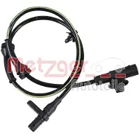 METZGER ABS Sensor Raddrehzahl Hinten Rechts für NISSAN Qashqai II (J11, J11) 09001520