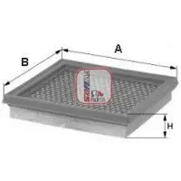 Sofima Luftfilter S 3300 A für OPEL Movano Kastenwagen (X70) Filtereinsatz