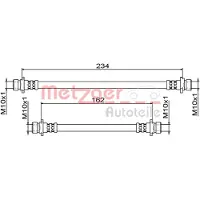 METZGER Bremsschlauch 4111861