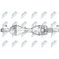 NTY NPW-CT-133 Antriebswelle Vorne Links für CITROËN JUMPY Kasten für FIAT Scudo (270, 272) Scudo Kastenwagen (270, 272) passend für PEUGEOT