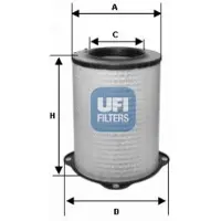 Ufi Luftfilter 27.278.00