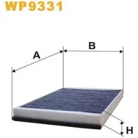 WIX FILTERS Filter, Innenraumluft WP9331