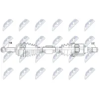 NTY NPW-MS-061 Antriebswelle Vorne Rechts für MITSUBISHI ASX (GAW) Outlander II SUV (CWW)