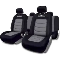 Sparco Universal-Sitzbezüge SPC1019GR Vorne und Hinten Polyester