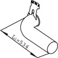 DINEX Abgasrohr 68716